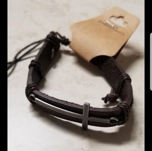 Large cross Bracelet